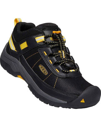 Picture of Keen Kids Targhee Sport Vent - Black/ Keen Yellow