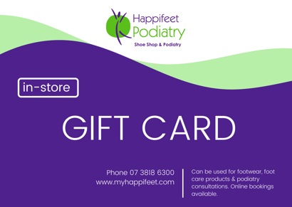 Picture of Gift Card (IN-STORE ONLY)