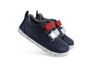 Picture of Bobux Kids+ Grass Court Switch (Navy With Red + Sliver Metallic)