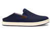 Picture of Olukai Men’s Kahu Slip-On - Trench Blue/ Off White