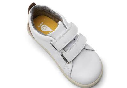 Picture of Bobux  I-Walk Grass Court (White + Caramel)