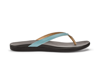 Picture of Olukai Women’s Ho'opio Leather - Mineral Blue/Dark Java