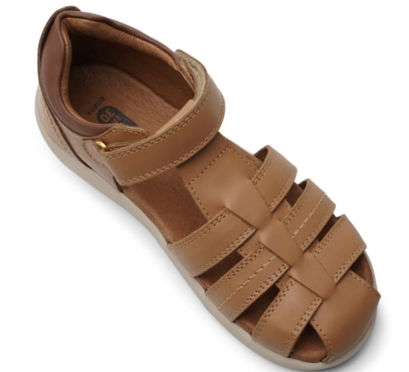 Picture of Bobux I-Walk Roam Closed Sandal - Caramel + Toffee